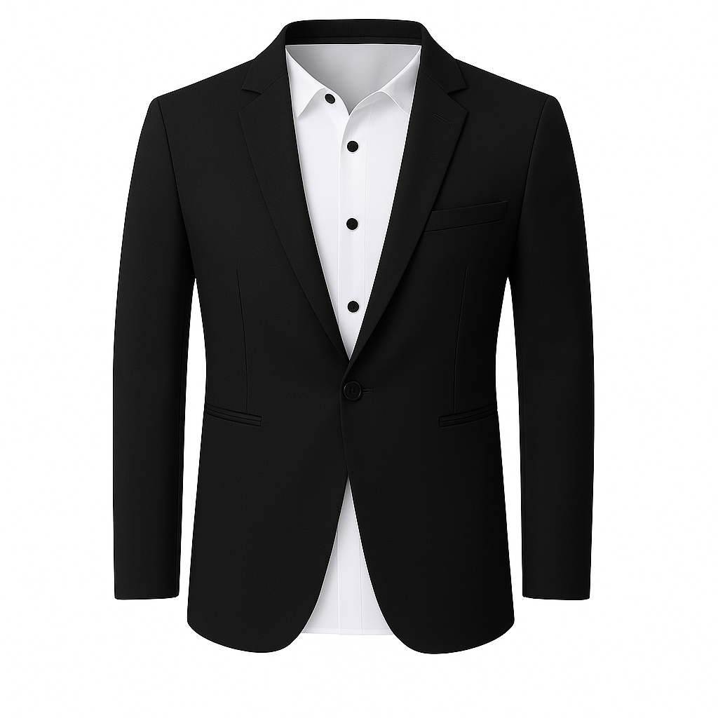 Men’s Cotton Blazer – Slim Spring/Summer Smart Jacket