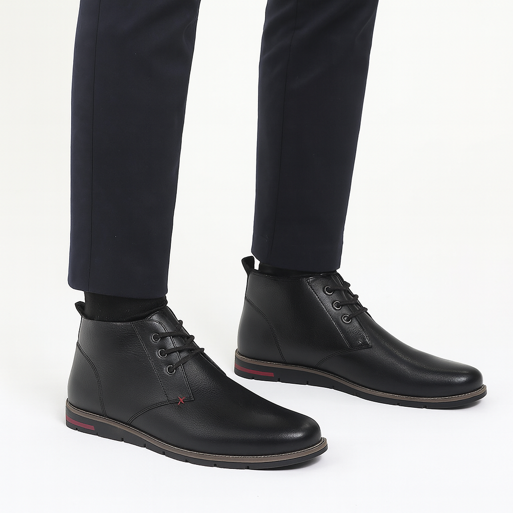 Men’s Everyday Ankle Boots – Casual Lace-Up Desert Style