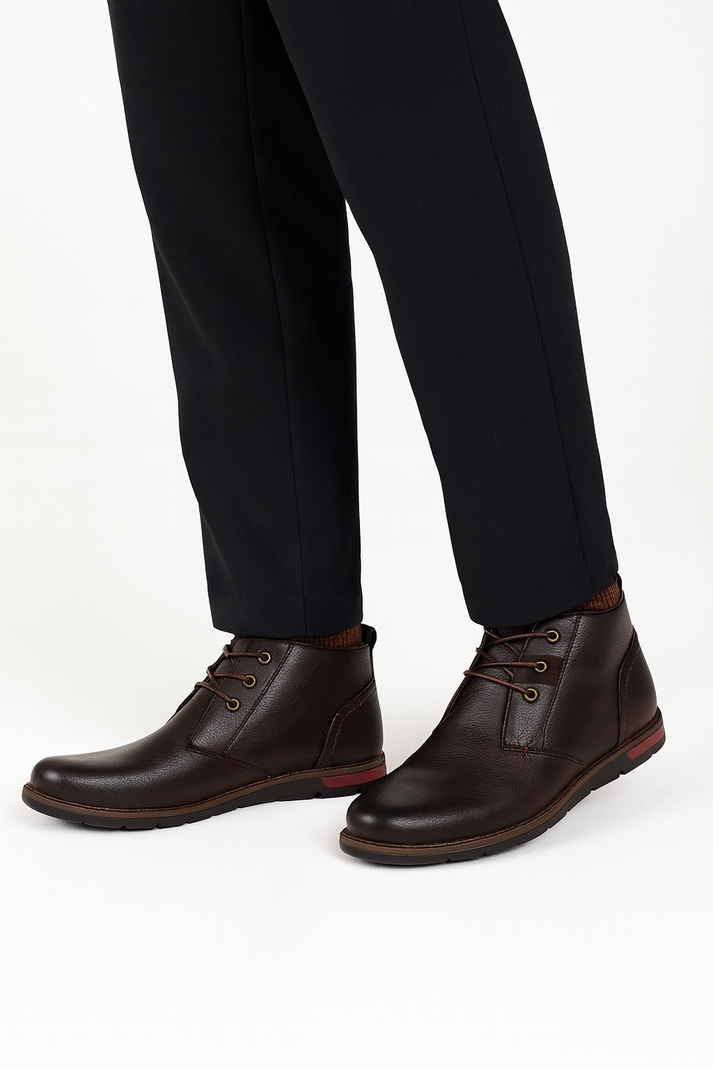 Men’s Chelsea Boots with Side Zip – Smart Casual Style