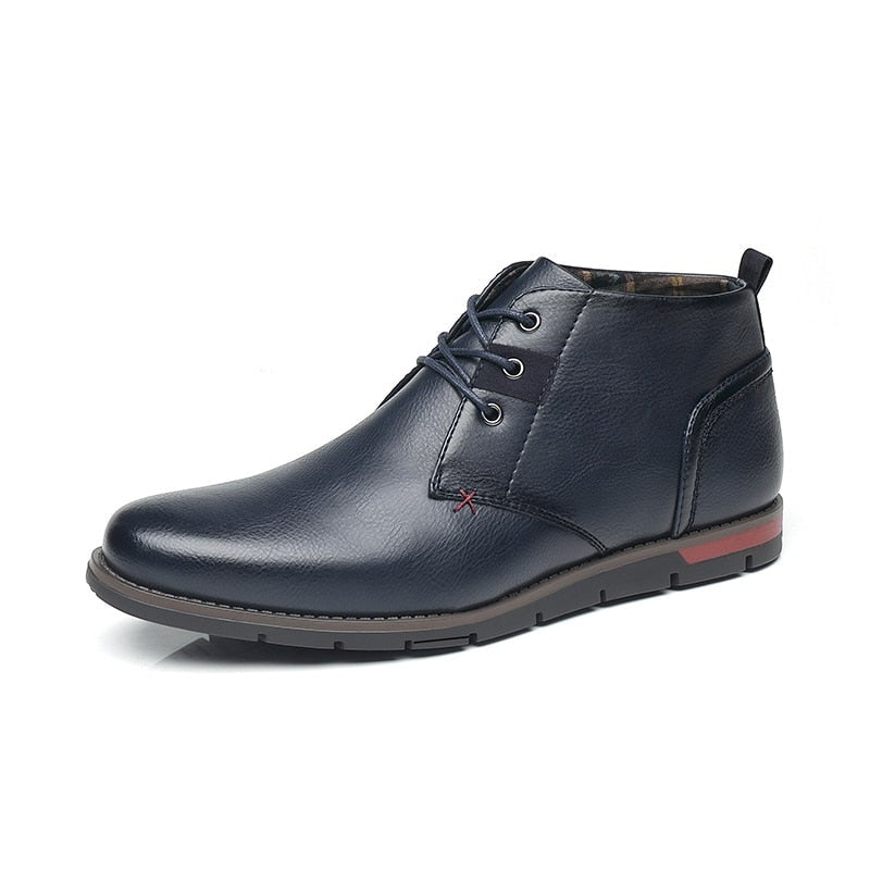 Men’s Everyday Ankle Boots – Casual Lace-Up Desert Style