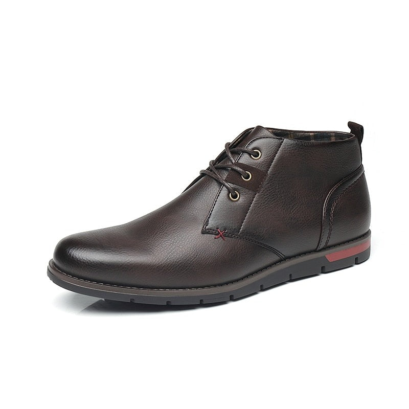 Men’s Everyday Ankle Boots – Casual Lace-Up Desert Style