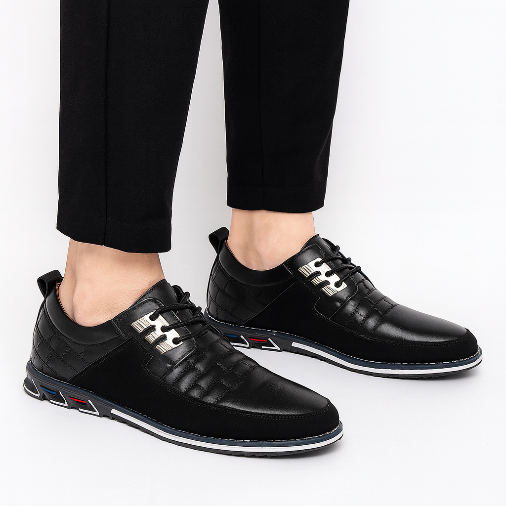 Men’s Lace-Up Dress Sneakers – Smart Casual Summer Style