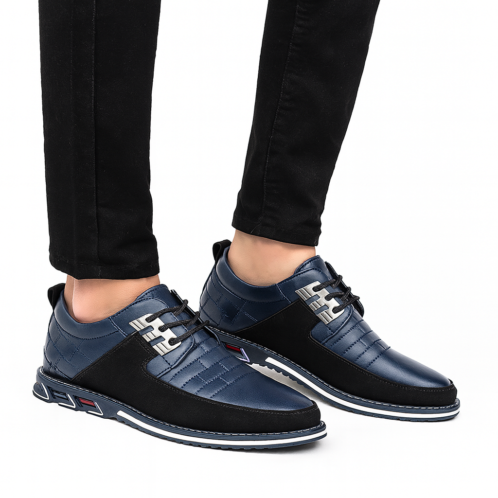 Men’s Lace-Up Dress Sneakers – Smart Casual Summer Style