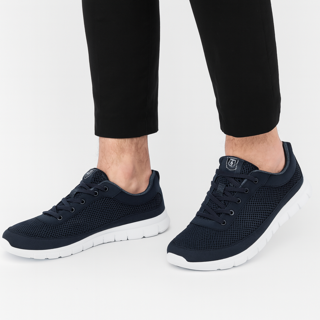 Men’s Lace-Up Walking Trainers – Spring Summer Style