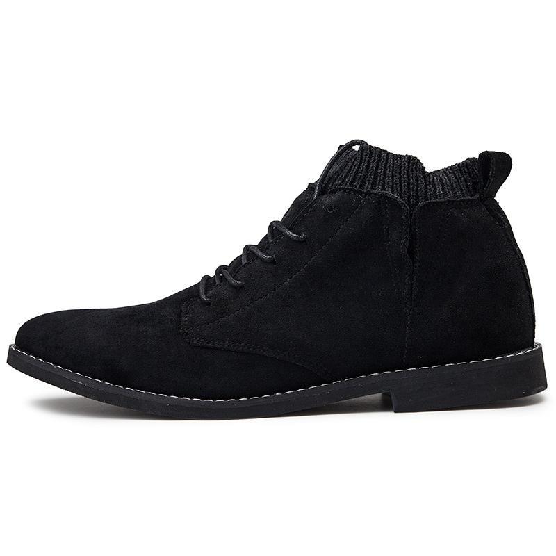 Men’s London-Style Tassel Zip High-Top Boots