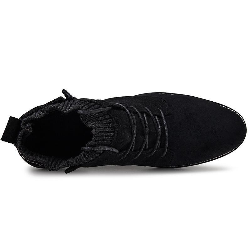 Men’s London-Style Tassel Zip High-Top Boots