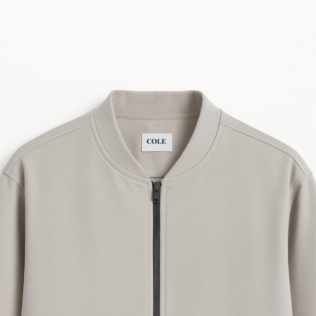 Men's Slim Fit Bomber Jacket – Spring Outerwear