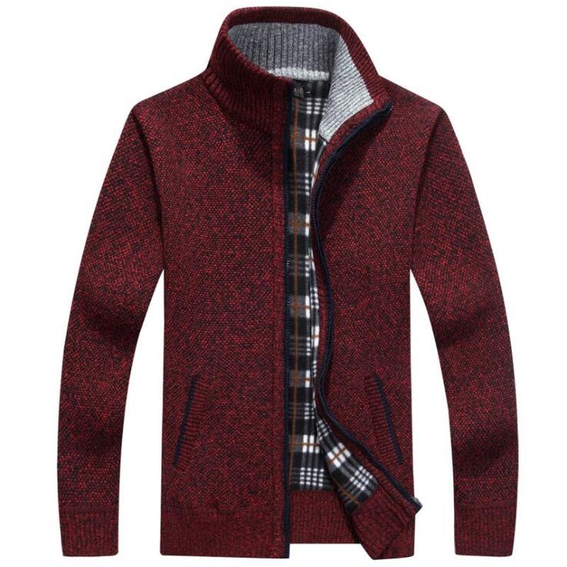 Men’s Velvet Crew-Neck Jumper – Spring Layer