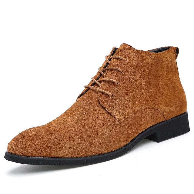 West Louis™ British Leather Ankle Boots  - West Louis