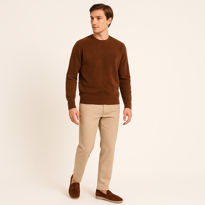Men’s Classic Suede Slip-On Loafers – Cole Clothing