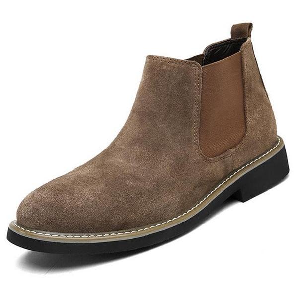 Men’s Chelsea Boots – Classic Ankle Pull-On Dress Style