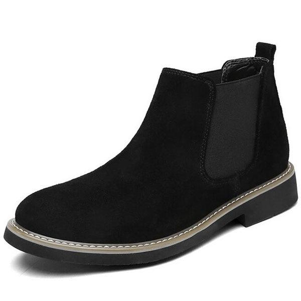 Men’s Chelsea Boots – Classic Ankle Pull-On Dress Style