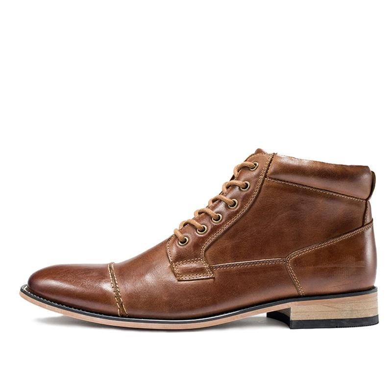 Men’s Chelsea Boots with Side Zip – Smart Casual Style