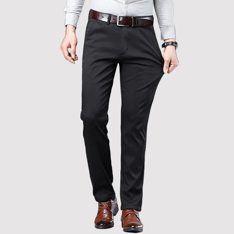 Men's Tailored Classic-Fit Trousers-Cole Clothing-Cole Clothing