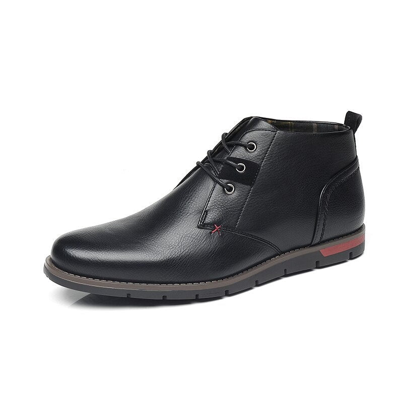 Men’s Everyday Ankle Boots – Casual Lace-Up Desert Style