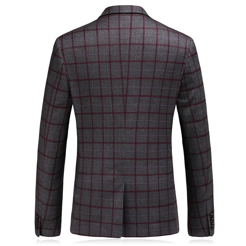Men’s Grey Cotton Waistcoat – Sleeveless Business Vest