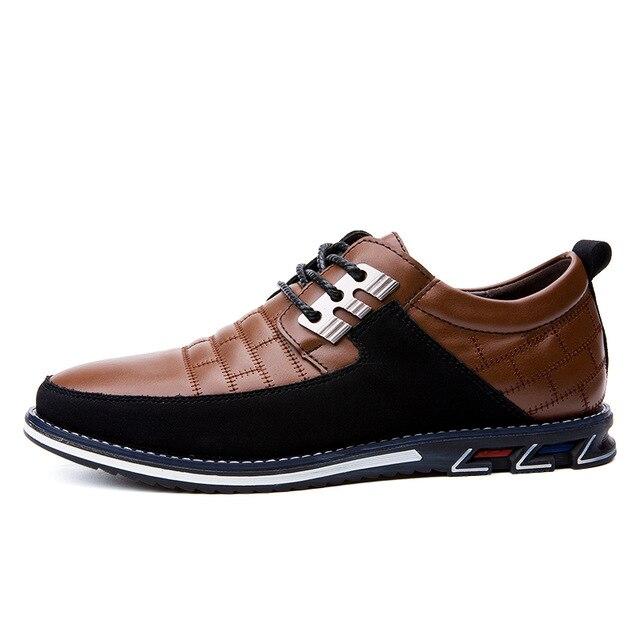 Men’s Lace-Up Dress Sneakers – Smart Casual Summer Style