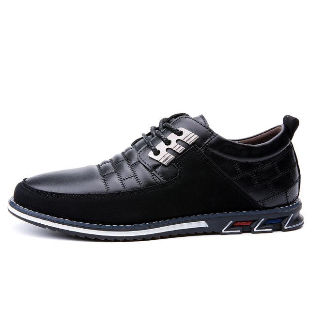 Men’s Lace-Up Dress Sneakers – Smart Casual Summer Style