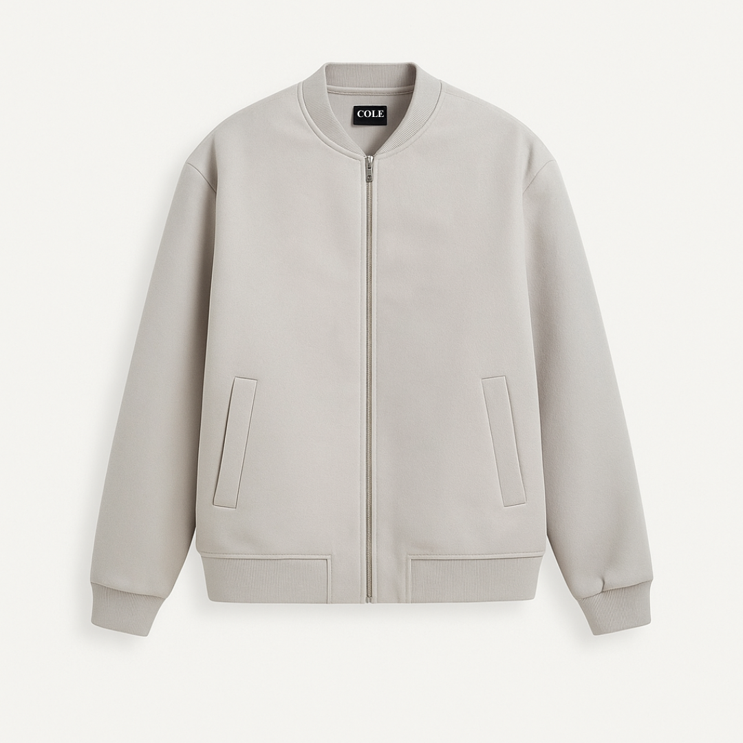 Men's Slim Fit Bomber Jacket – Spring Outerwear
