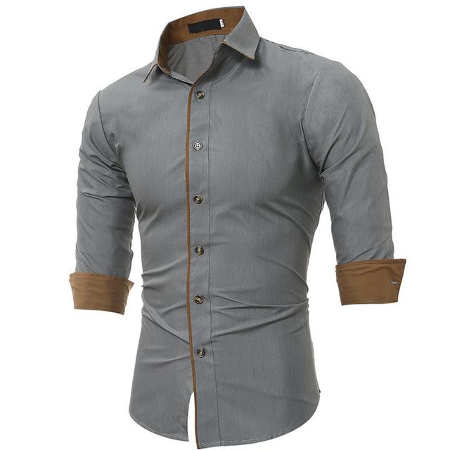 Men’s Slim Fit Cotton Shirt – Smart Office and Casual