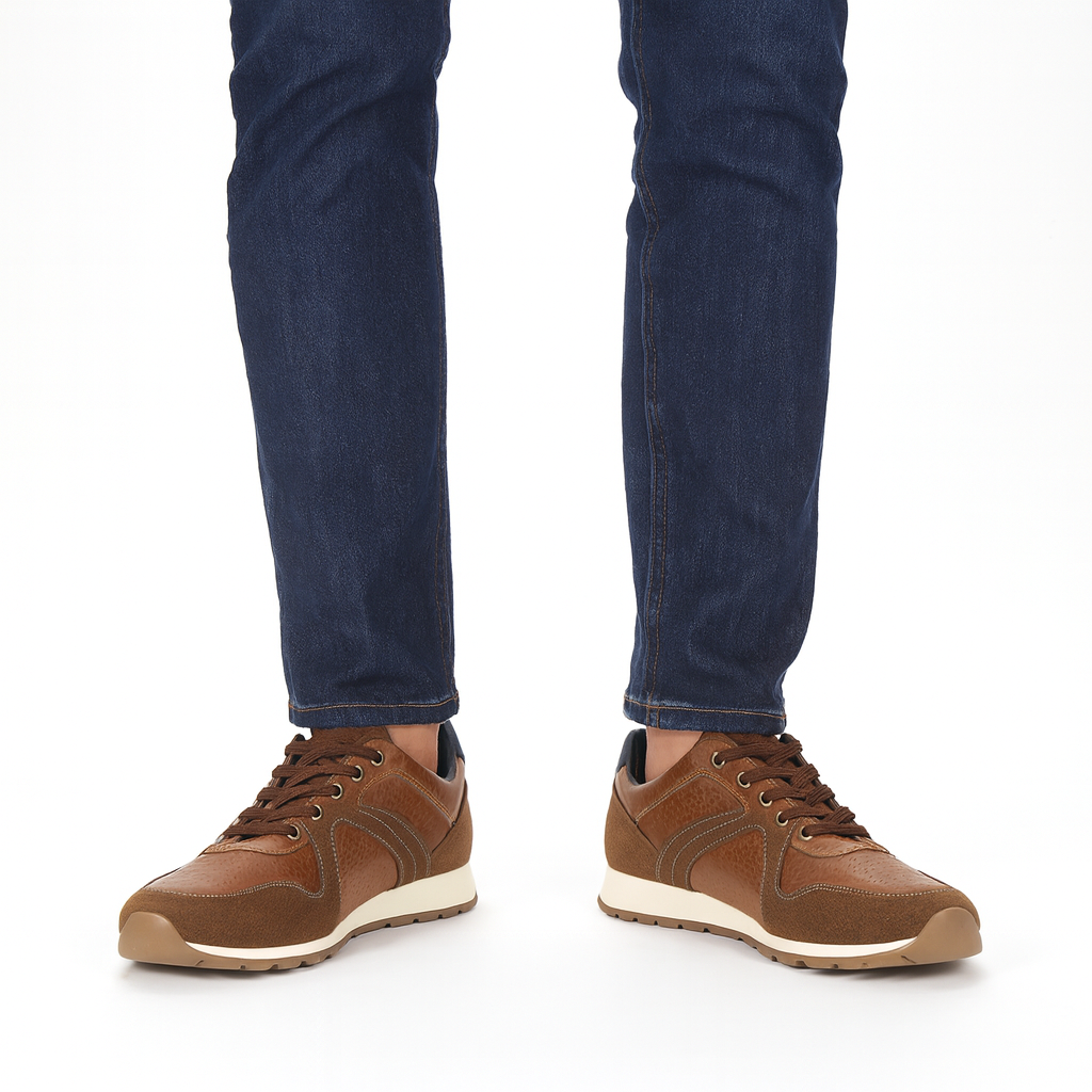 Men’s Spring Sneakers – Casual Lace-Up Shoes