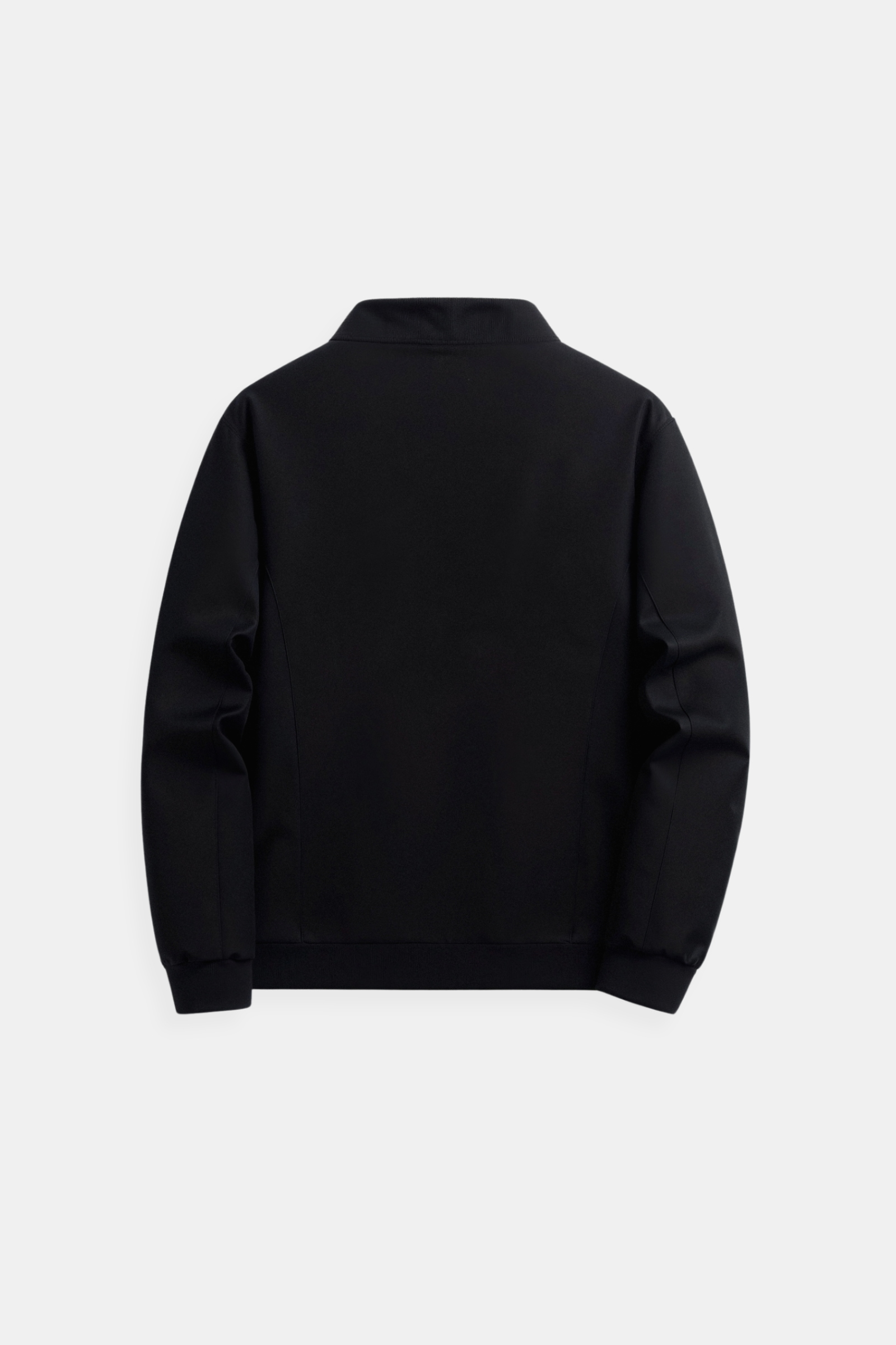 Business Solid Color Stand Collar Jacket-Cole Clothing-Cole Clothing