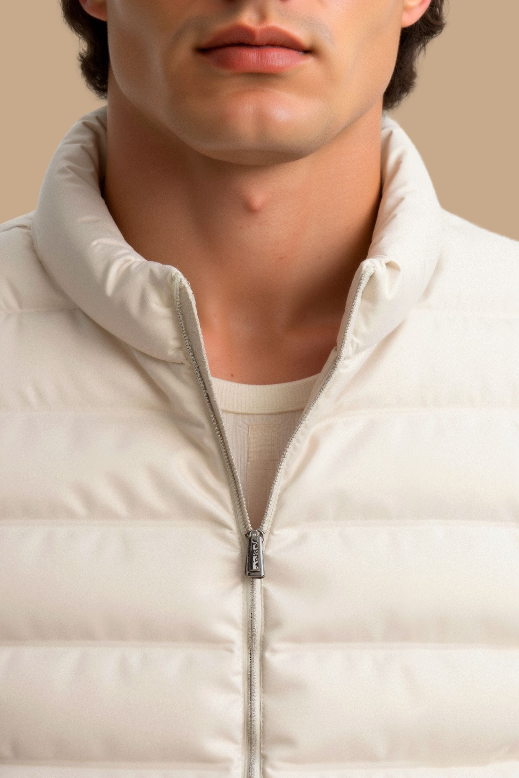 High Business Stand Collar Vest-Cole Clothing-Cole Clothing