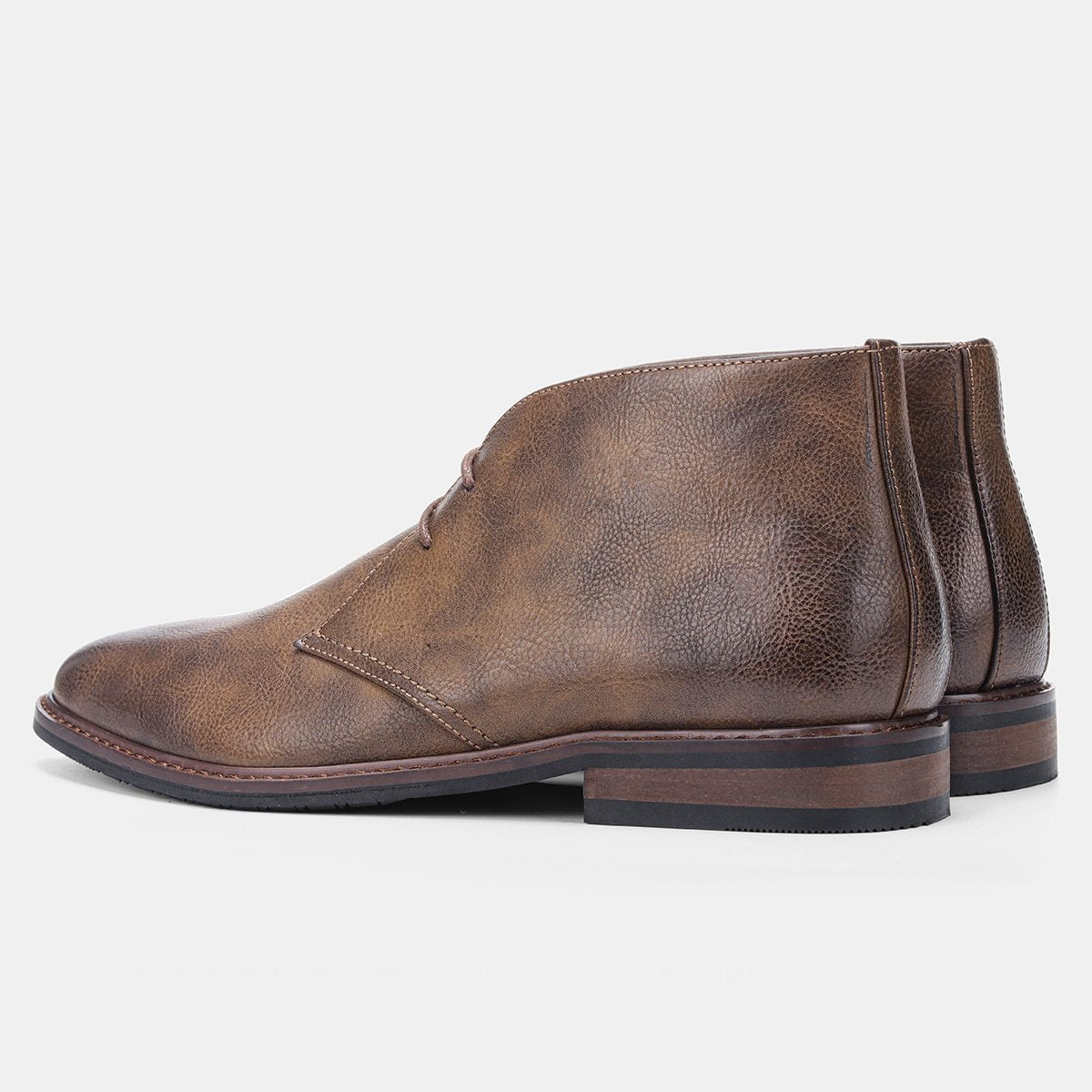 Men’s Suede Ankle Boots – Rugged Lace-Up Casual Boot