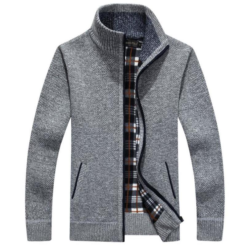 Men’s Velvet Crew-Neck Jumper – Spring Layer