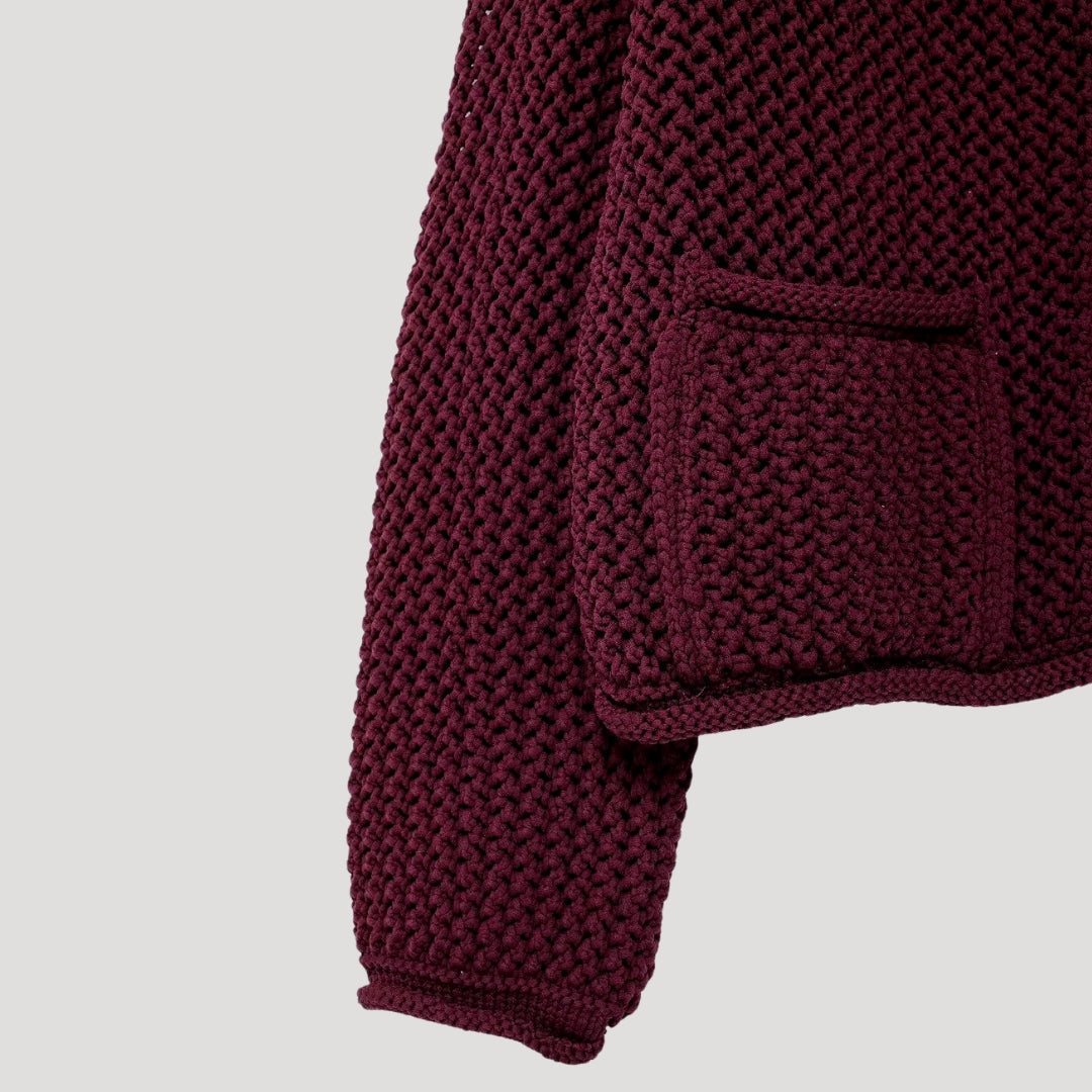 Women’s knitted cardigan with button front – relaxed layering jumper