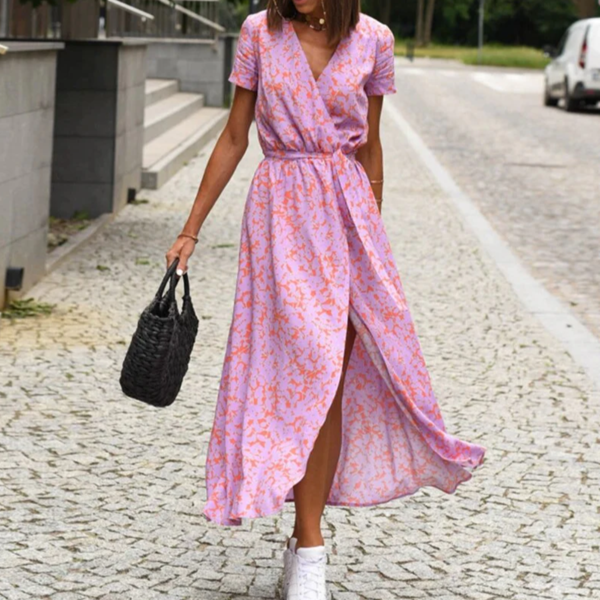 Women’s Printed Cotton Summer Dress