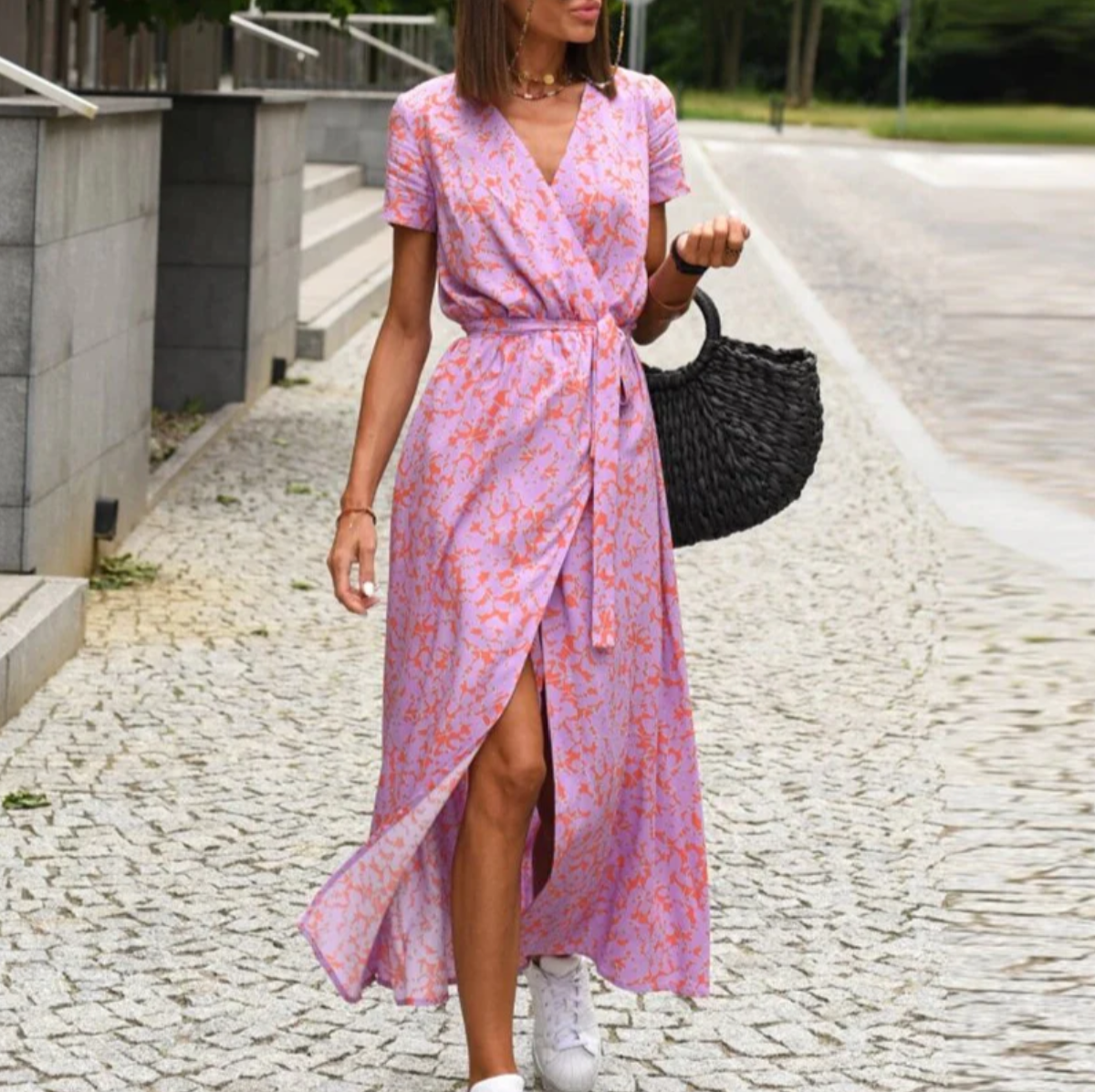 Women’s Printed Cotton Summer Dress