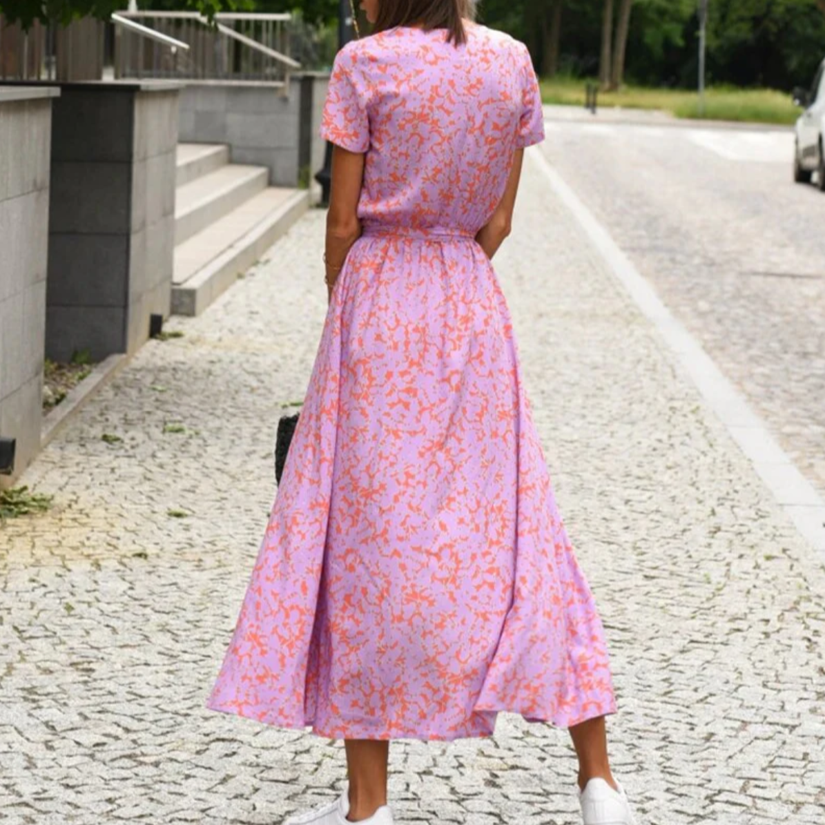 Women’s Printed Cotton Summer Dress