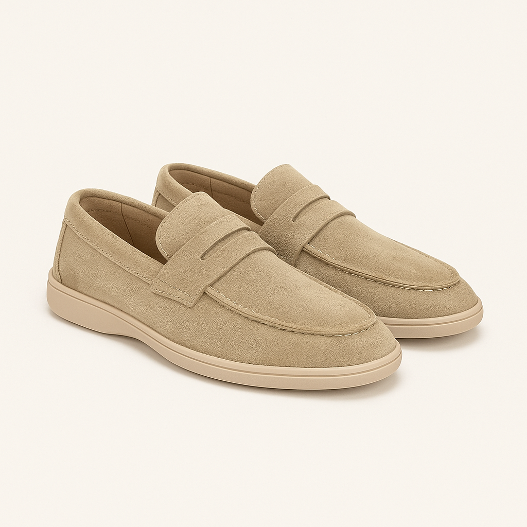 Women's Solid Colour Flat Loafers – Cole Clothing