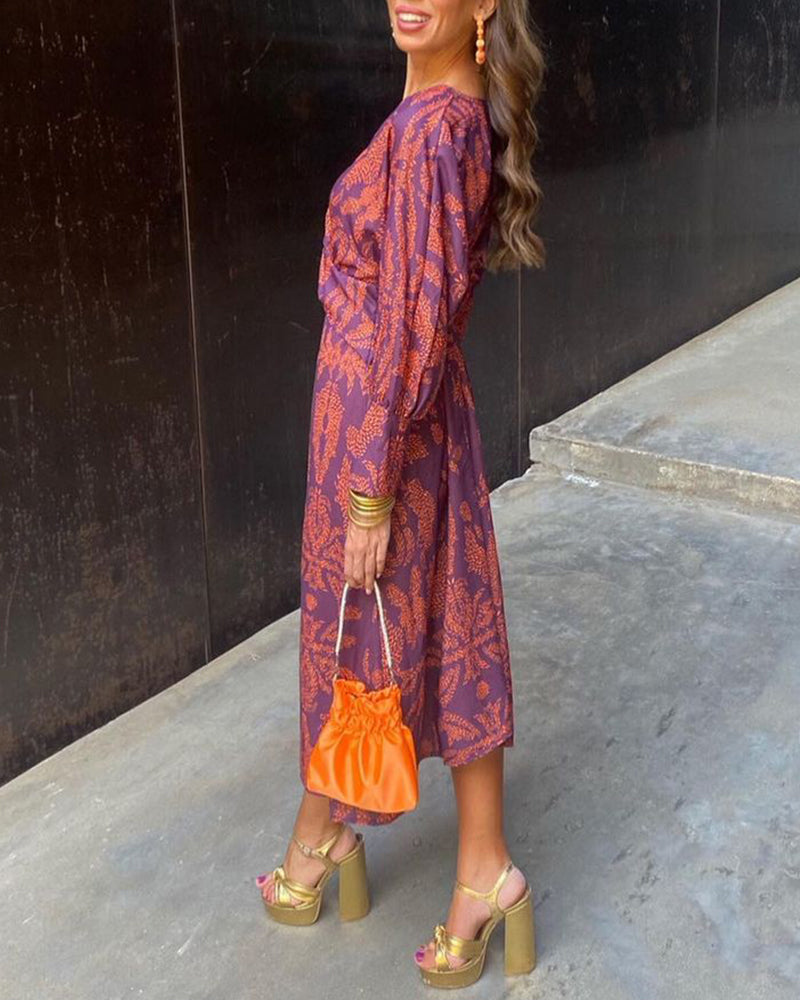 Women’s Sustainable Midi Dress – All‑Season Fit