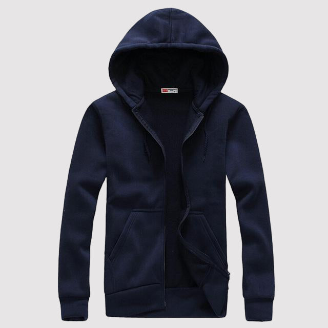 Men's Pullover Hoodie – Midweight Layer for Autumn, Relaxed Fit