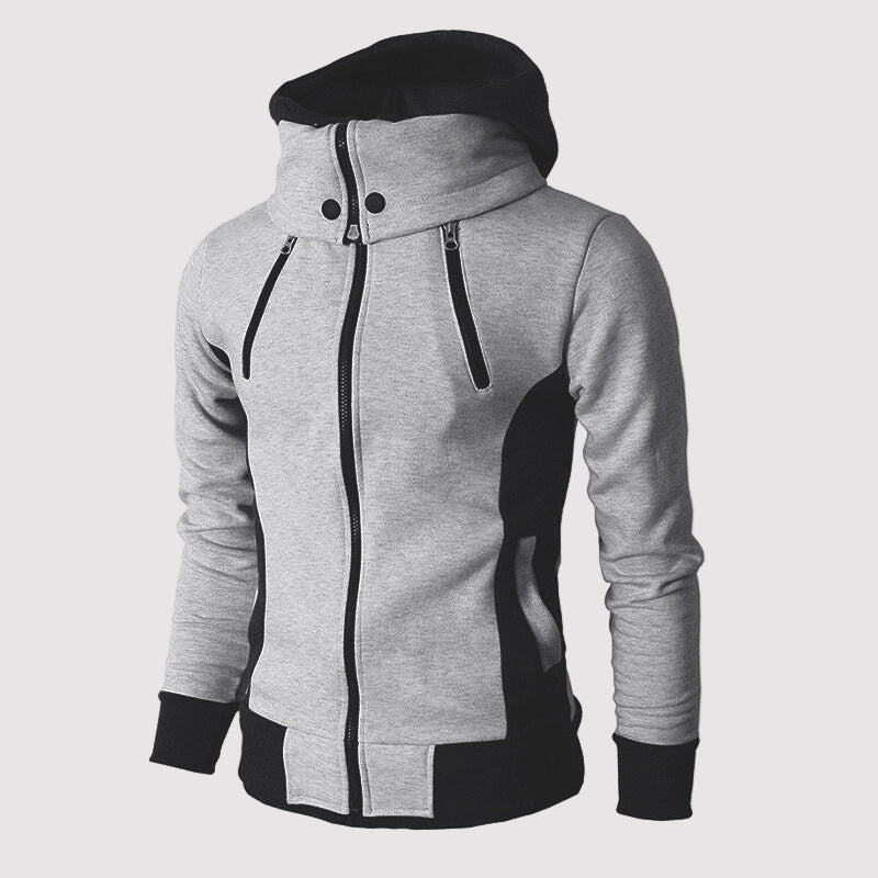 Men's Cozy Winter Fleece Hoodie – Warm Layer, Adjustable Hood, Relaxed Fit