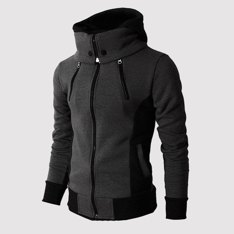 Men's Cozy Winter Fleece Hoodie – Warm Layer, Adjustable Hood, Relaxed Fit